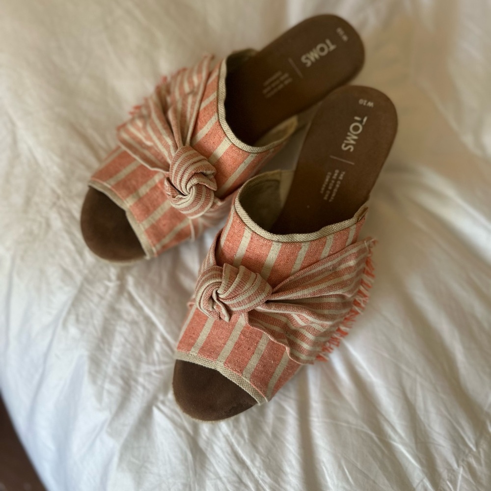 Toms June Espadrille Wedge Sandal